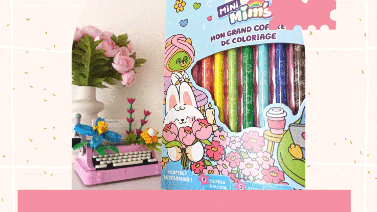 Mon grand coffret coloriage de chez Fleurus