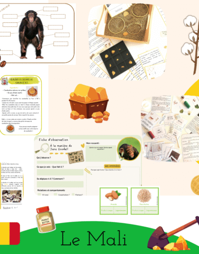 Pack pédagogique Mali – Tour du monde : Activités, jeux & fiches Cycle 2-3 à imprimer